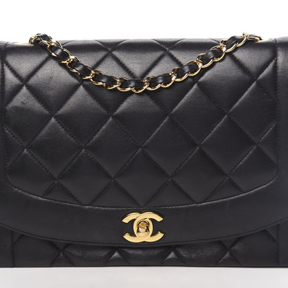 Chanel Lambskin Quilted Small Single Flap Black 9 of 15