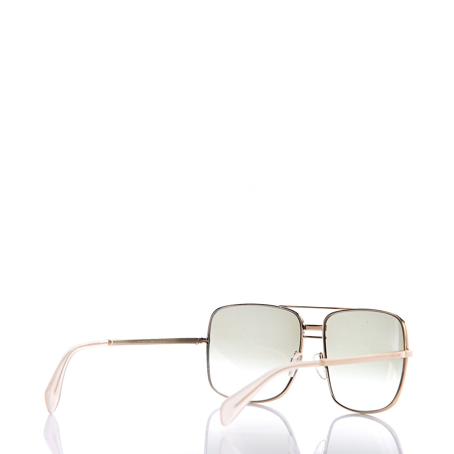 Celine Metal Sunglasses CL 41808/S Gold 5 of 7