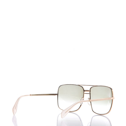 Celine Metal Sunglasses CL 41808/S Gold 5 of 7