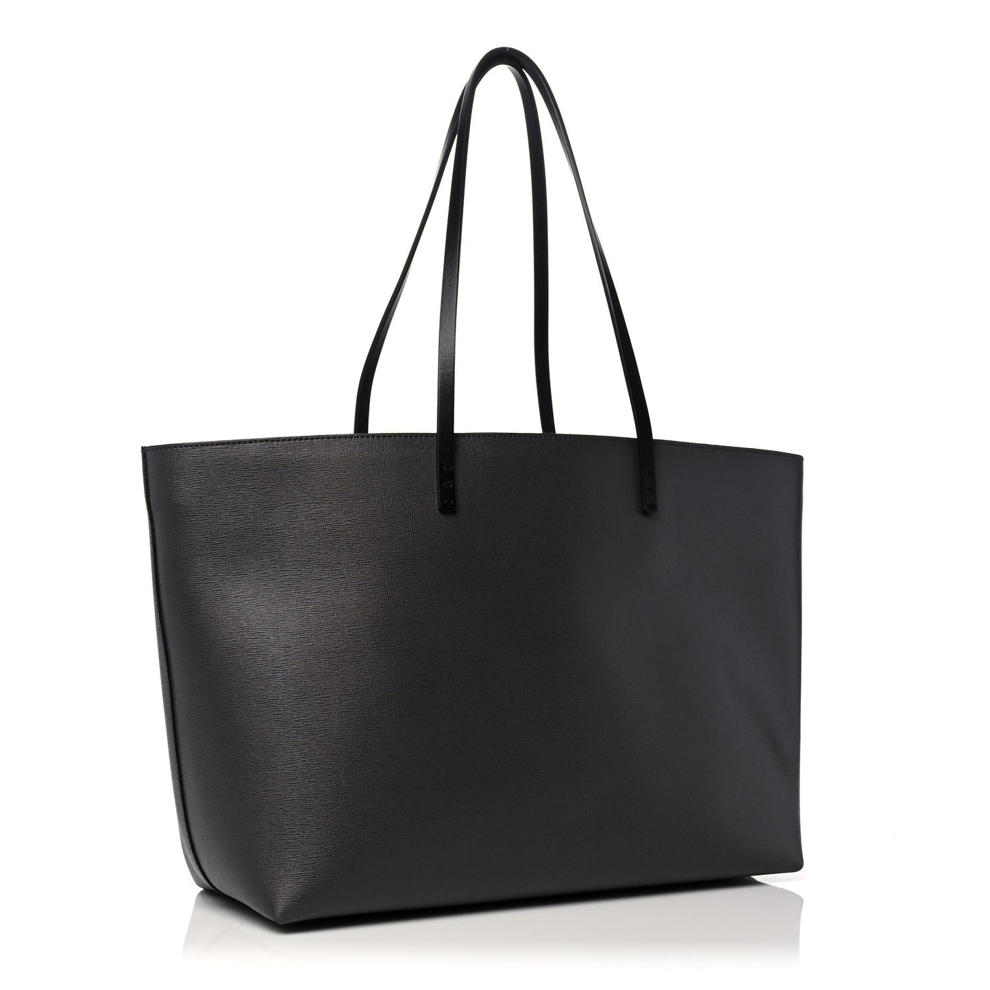 Vitello Elite Cuoio Monster Buggies Medium Roll Tote Carbone Black Multicolor Magenta