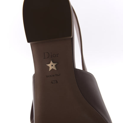 Christian Dior Lambskin Sweet D Ballerina Slingback Flat 40.5 Powder Pink 6 of 9