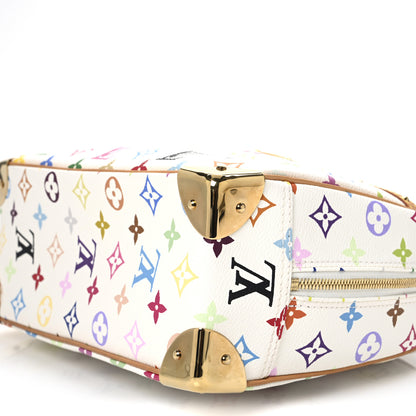 Louis Vuitton Monogram Multicolor Trouville White 9 of 11