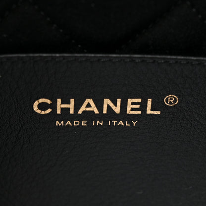 Chanel Shiny Calfskin Quilted Mini Chanel 22 Black 7 of 10