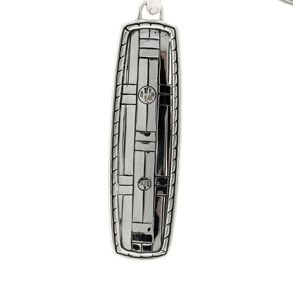 John Hardy Sterling Silver Bedeg Basket Weave Drop Earrings 4 of 4