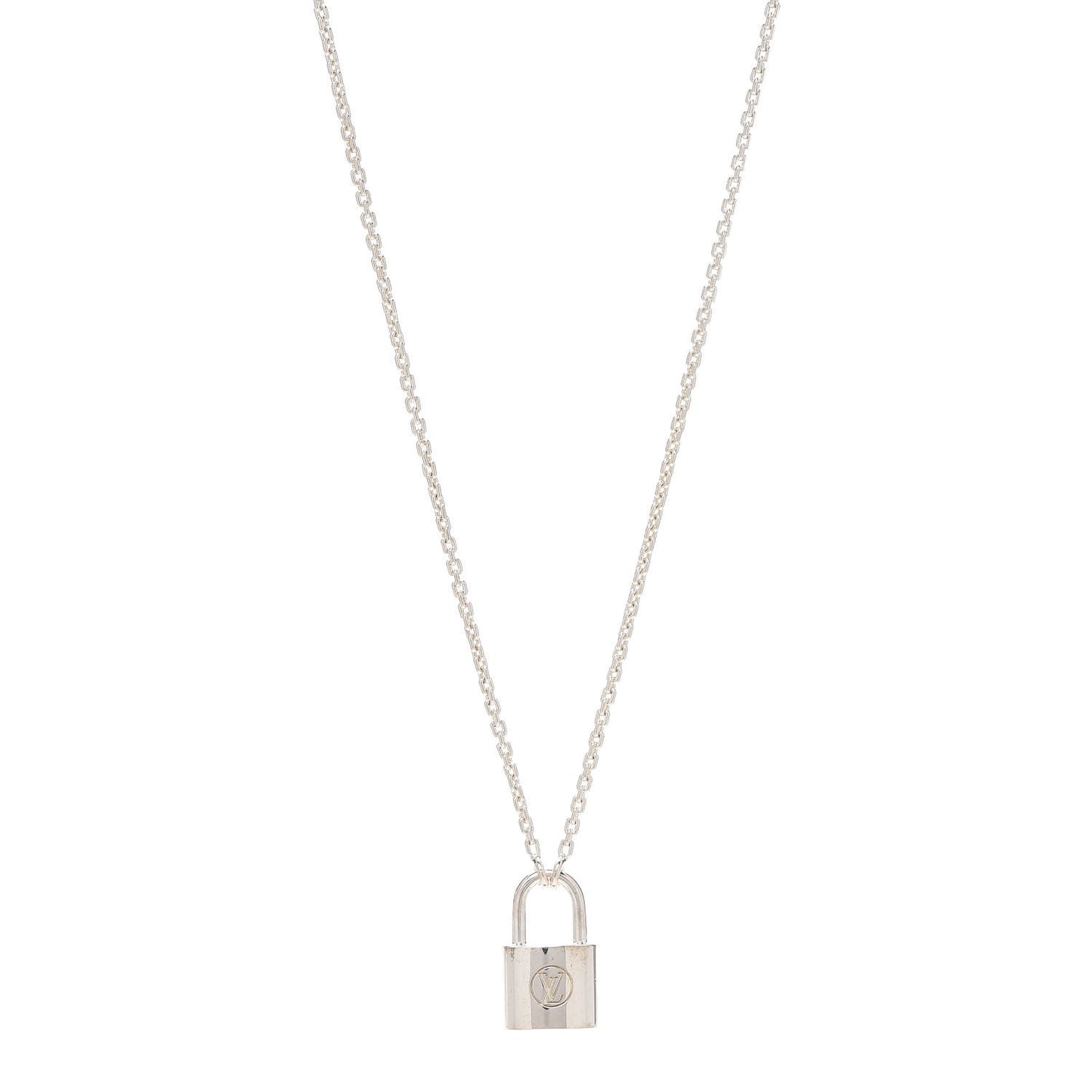 Sterling Silver Lockit Necklace