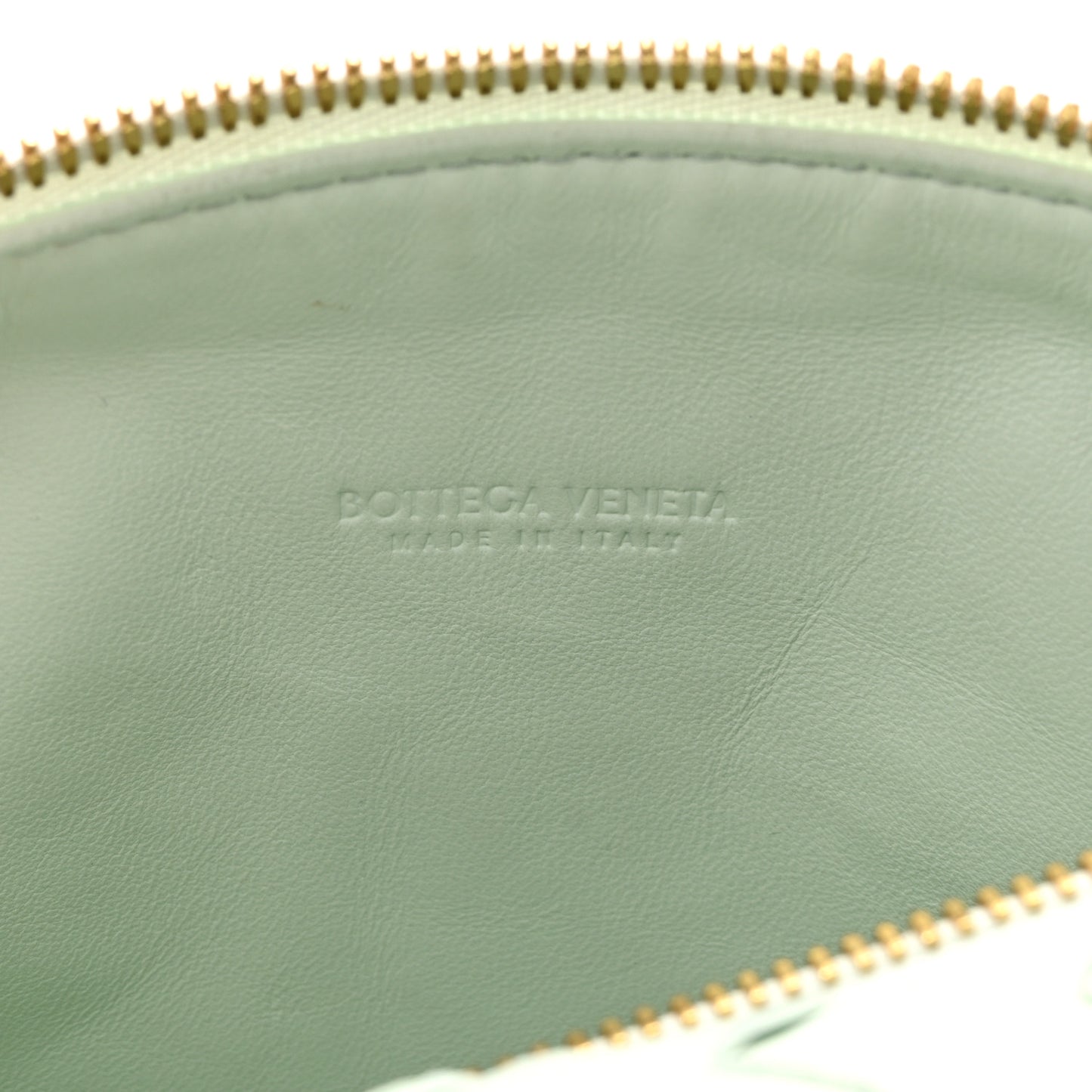 Calfskin Nappa Intrecciato Mini Wallace Glacier Muse