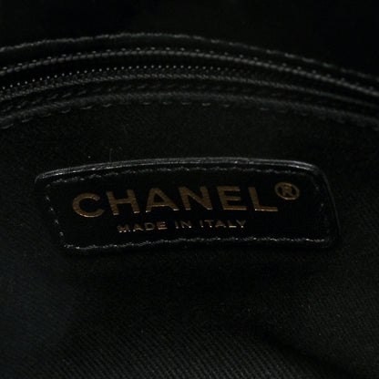 Chanel Lambskin Jersey Scales Flap Black 6 of 10
