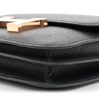 Hermes Epsom Constance 18 Black 9 of 11