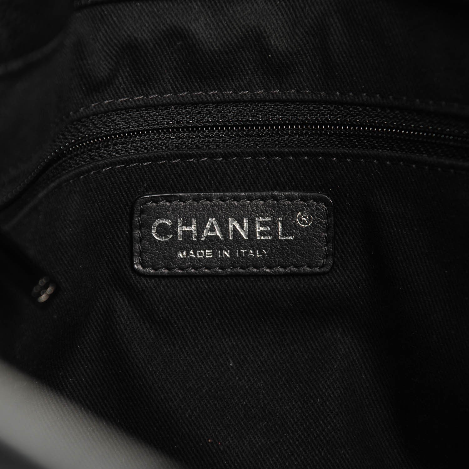 Chanel Caviar Quilted Timeless CC Soft Tote Black 6 of 7