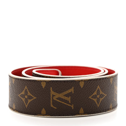 Louis Vuitton Monogram Bandouliere Shoulder Strap Red 2 of 5