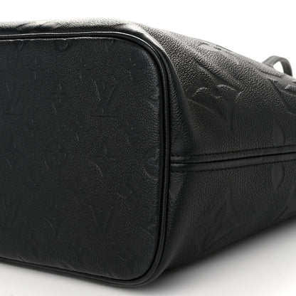 Louis Vuitton Empreinte Monogram Giant Neverfull MM Black 10 of 10