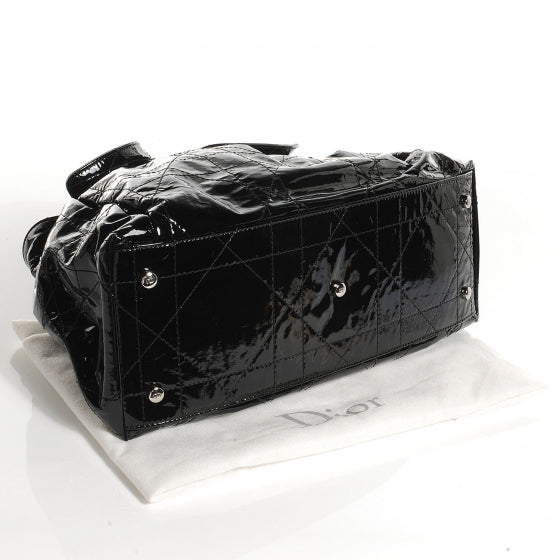 Patent Cannage Medium Le Trente Tote Black
