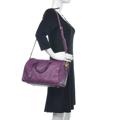 Louis Vuitton Empreinte Speedy Bandouliere 30 Amethyste 2 of 13