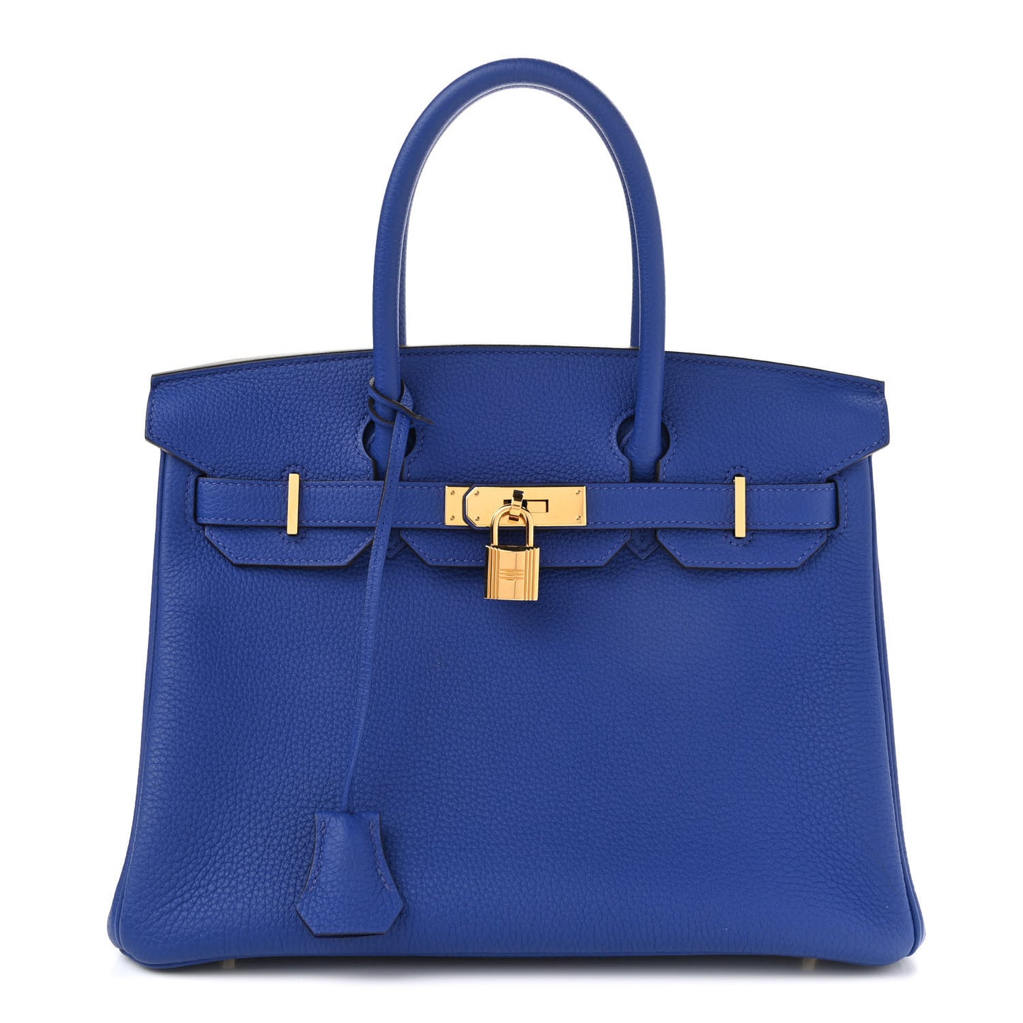 Togo Birkin 30 Bleu Electrique