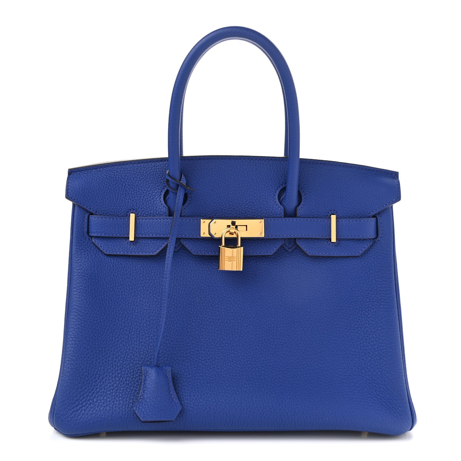 Hermes Togo Birkin 30 Bleu Electrique 1 of 11