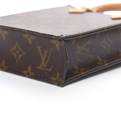 Louis Vuitton Monogram Petit Sac Plat 9 of 11