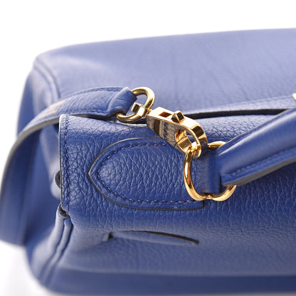 Hermes Togo Kelly Retourne 28 Bleu Electrique 32 of 37
