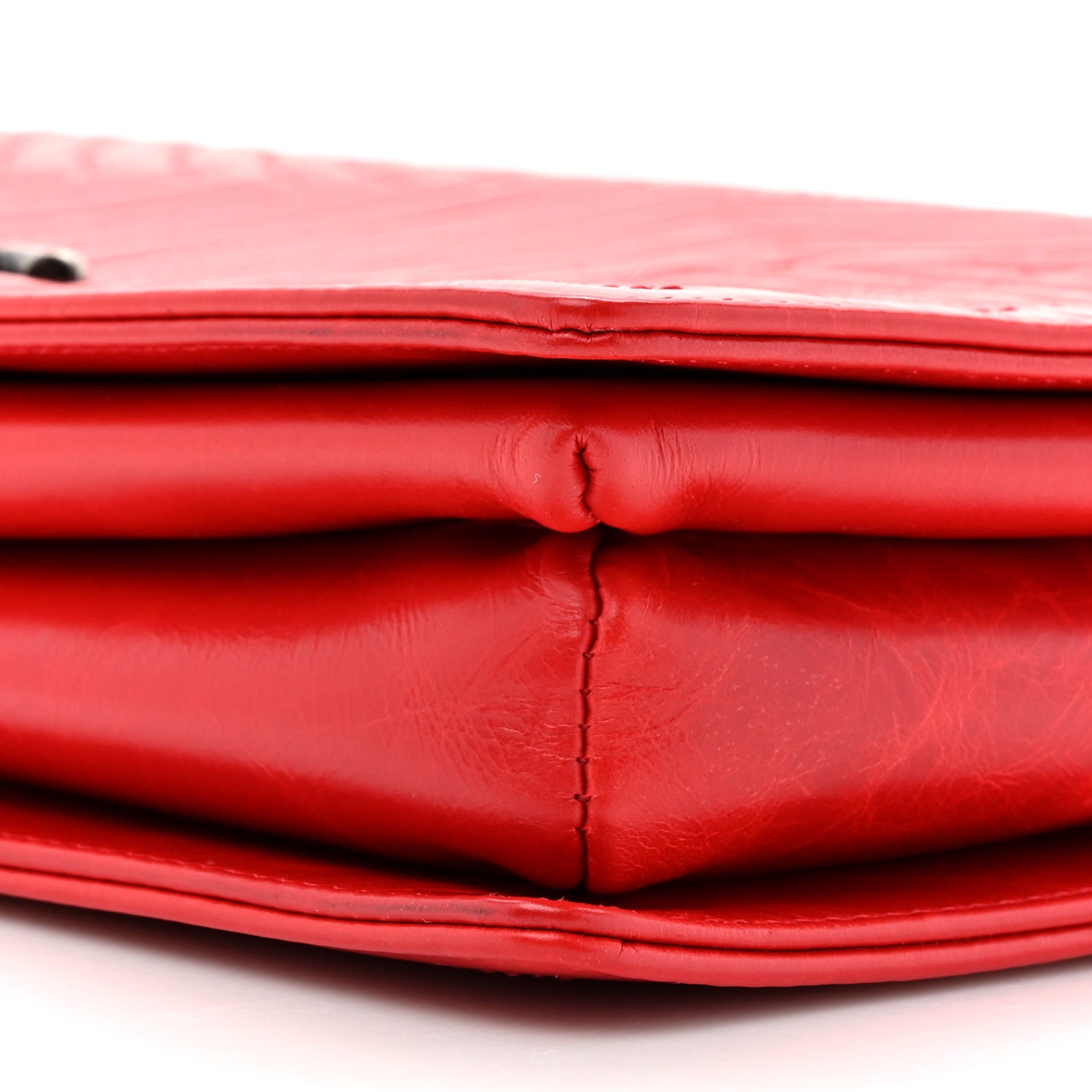 Chanel Calfskin Quilted Small Korean Garden Flap Red 10 of 13