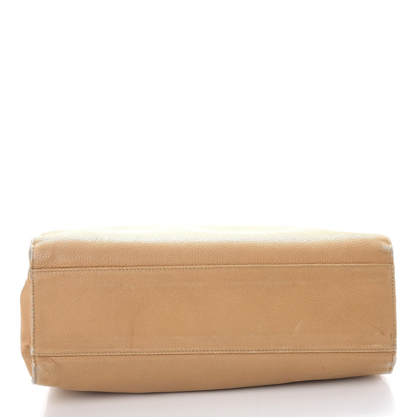Caviar CC Small Tote Bag Beige