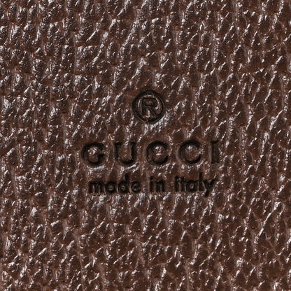 Gucci GG Supreme Monogram Textured Dollar Calfskin Web Ophidia AirPods Pro Case Beige Ebony New Acero 5 of 6