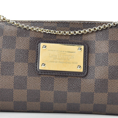 Louis Vuitton Damier Ebene Eva Clutch 8 of 12