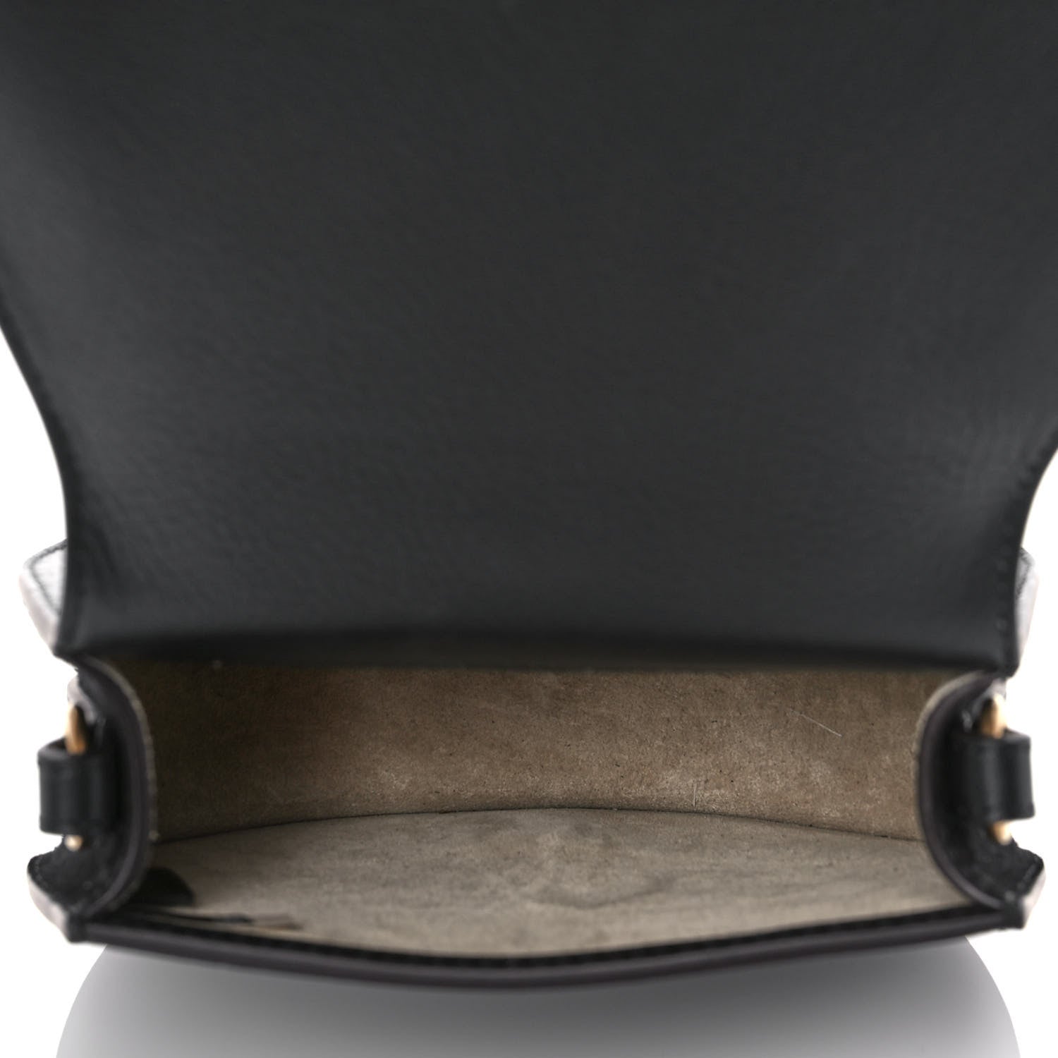 Chloe Calfskin Suede Small Nile Bracelet Bag Black 7 of 11