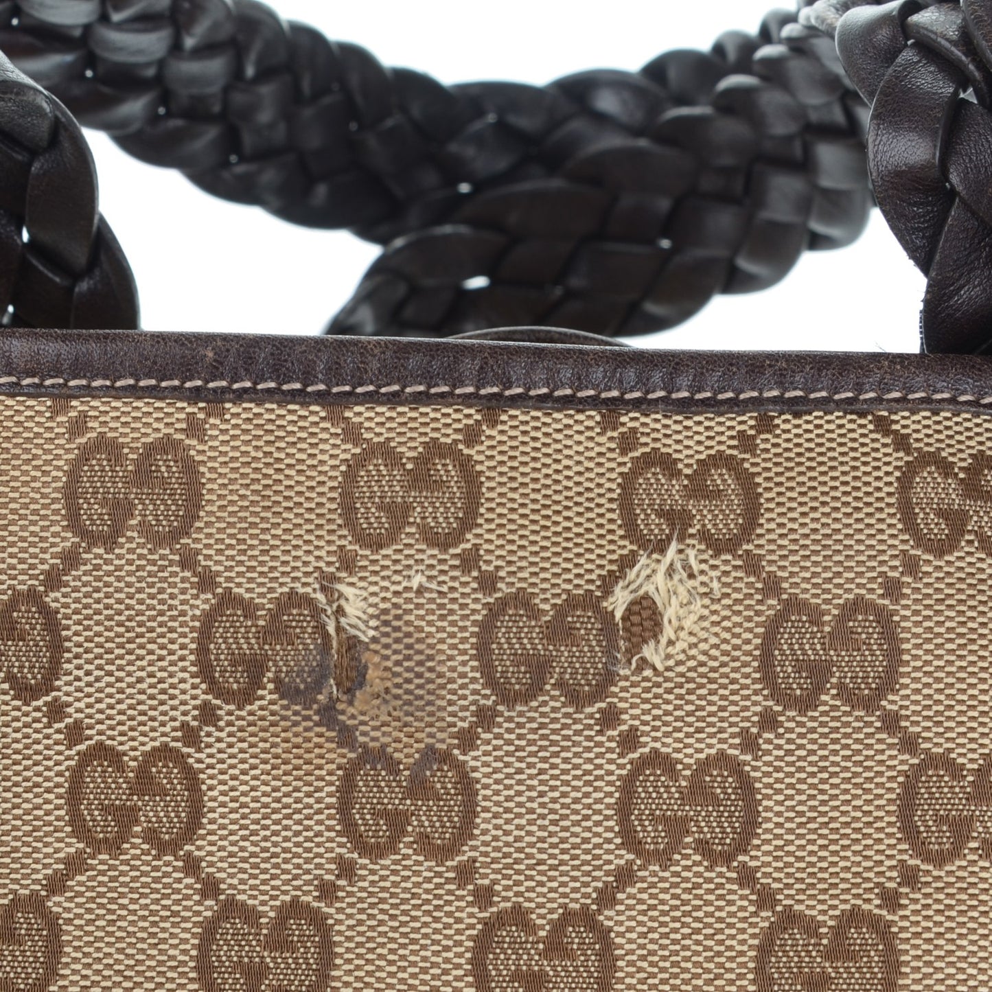 Monogram Medium Pelham Shoulder Bag Dark Brown
