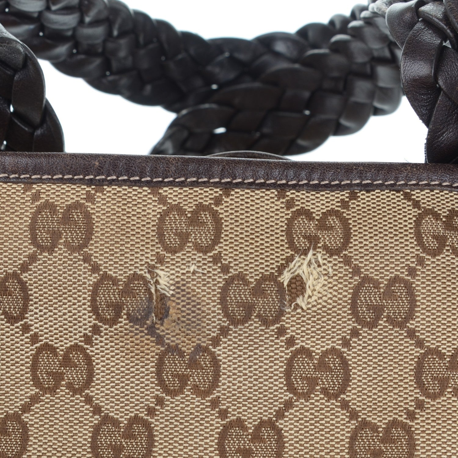 Gucci Monogram Medium Pelham Shoulder Bag Dark Brown 8 of 12