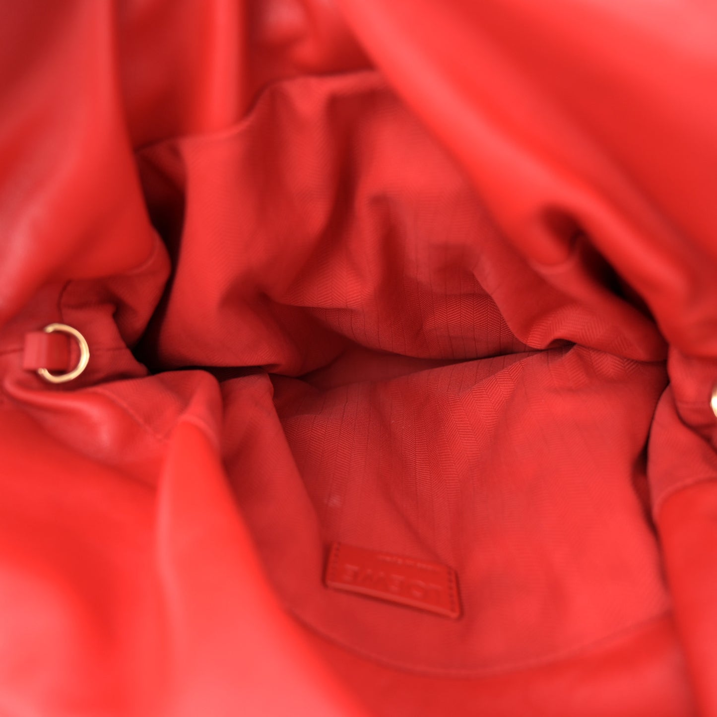 Calfskin Flamenco Puffer Knot Bag