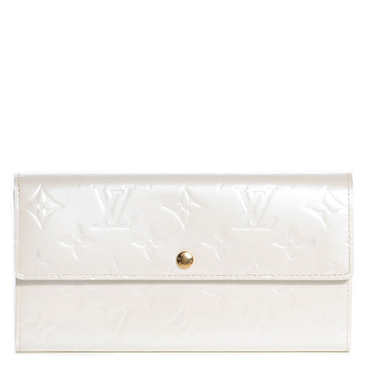 Louis Vuitton Vernis Sarah Wallet Perle 1 of 7