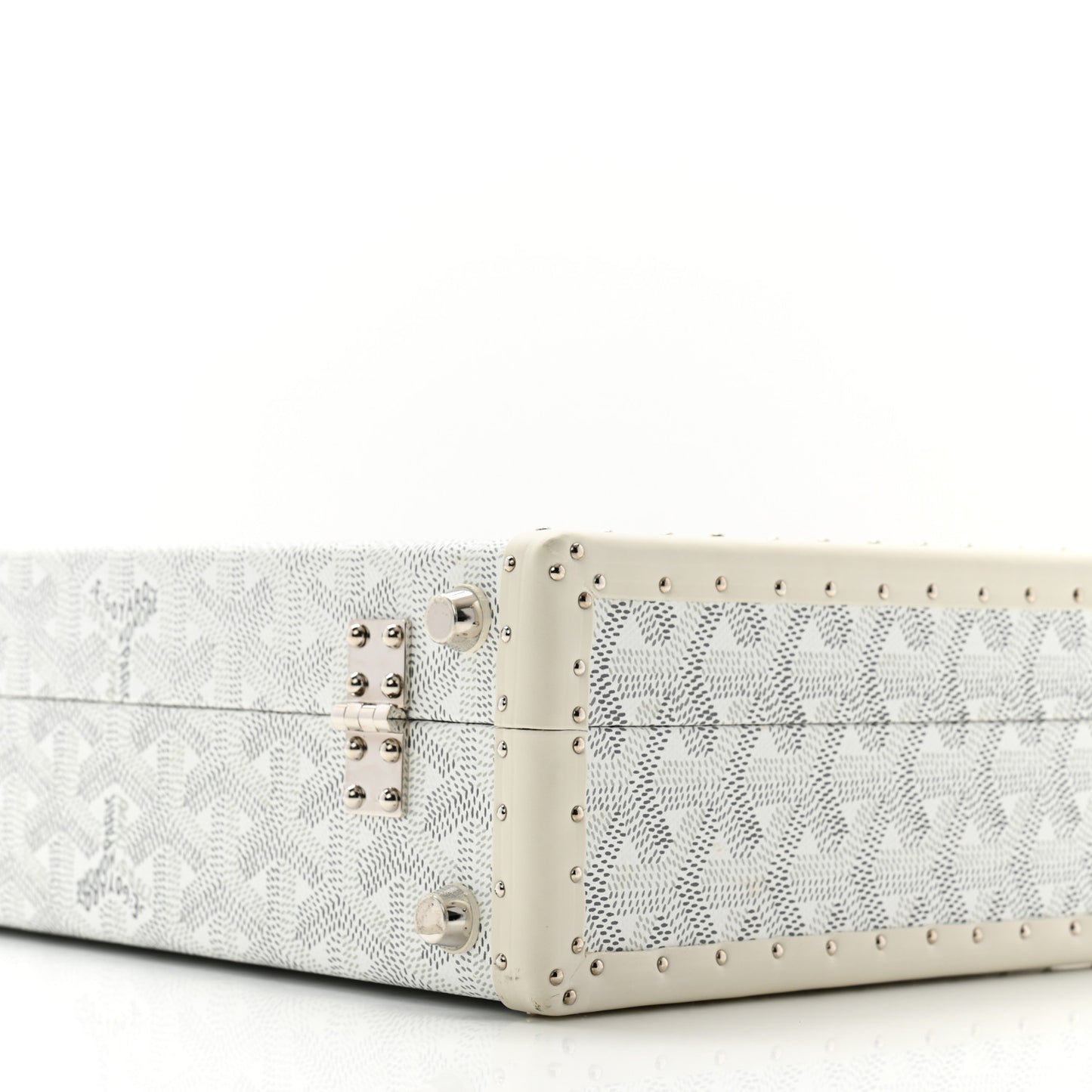 Goyardine Grand Hotel Trunk White
