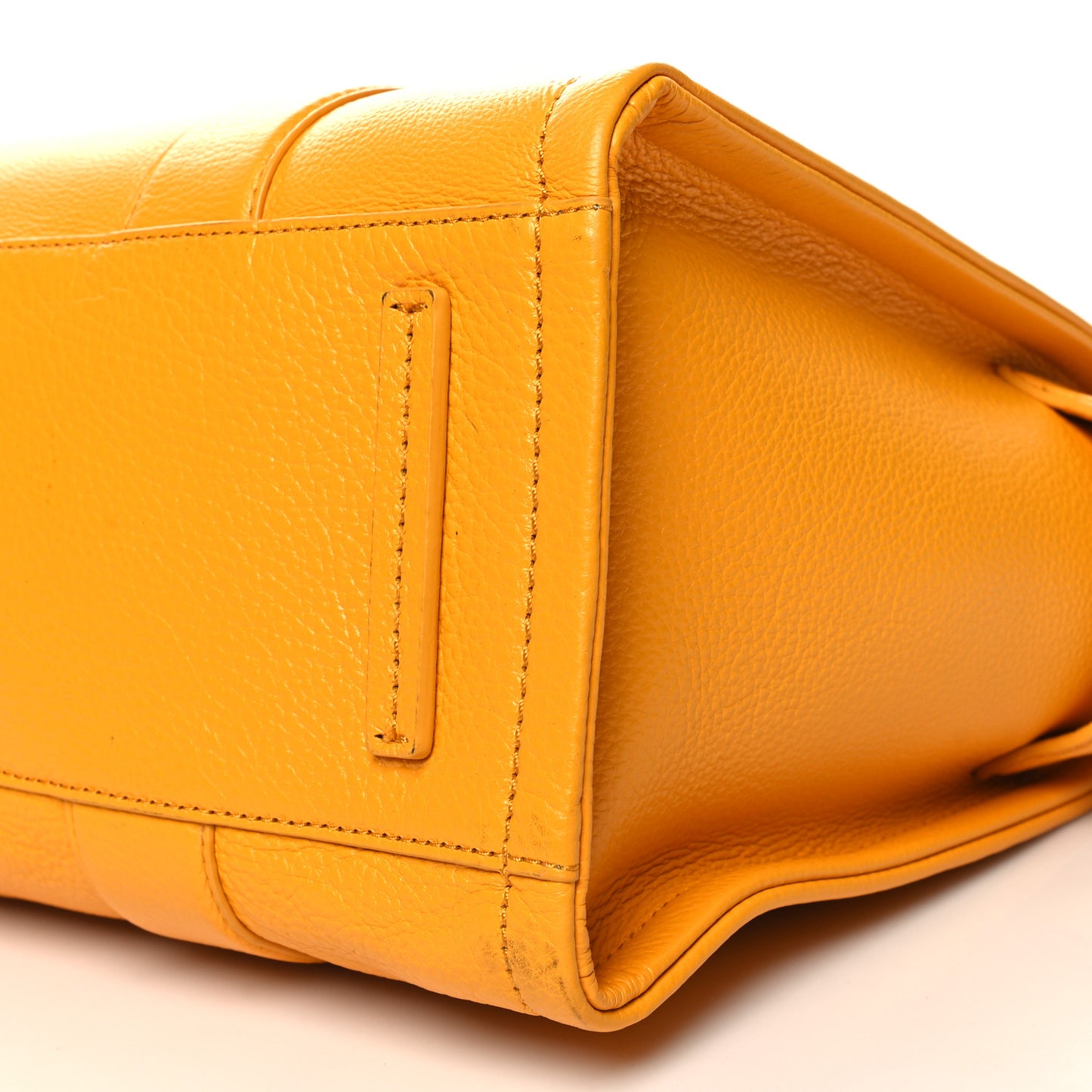 Grained Calfskin Large The Tote Bag Artisan Gold