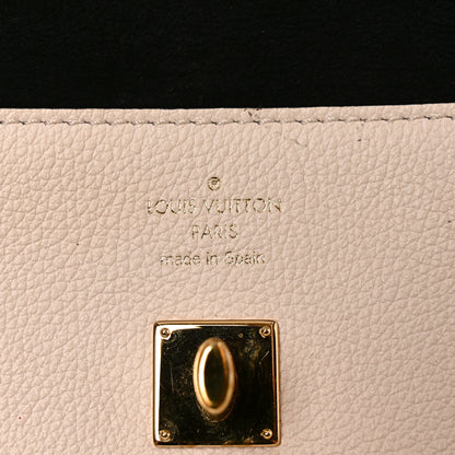 Louis Vuitton Calfskin Lockme Phone Chain Pouch Vanille Black 6 of 10
