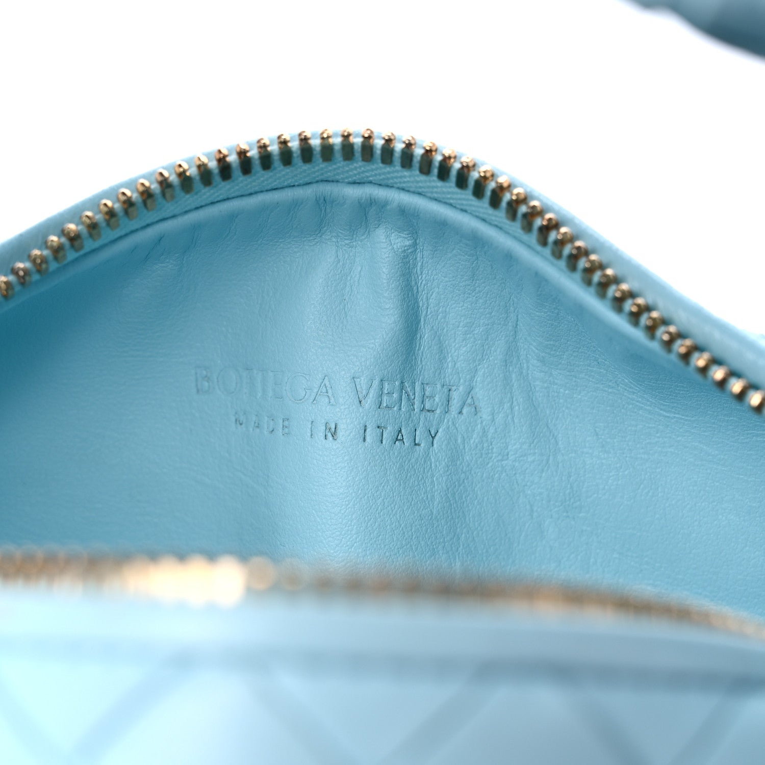 Bottega Veneta Nappa Intrecciato Mini Jodie Teal Washed 6 of 6