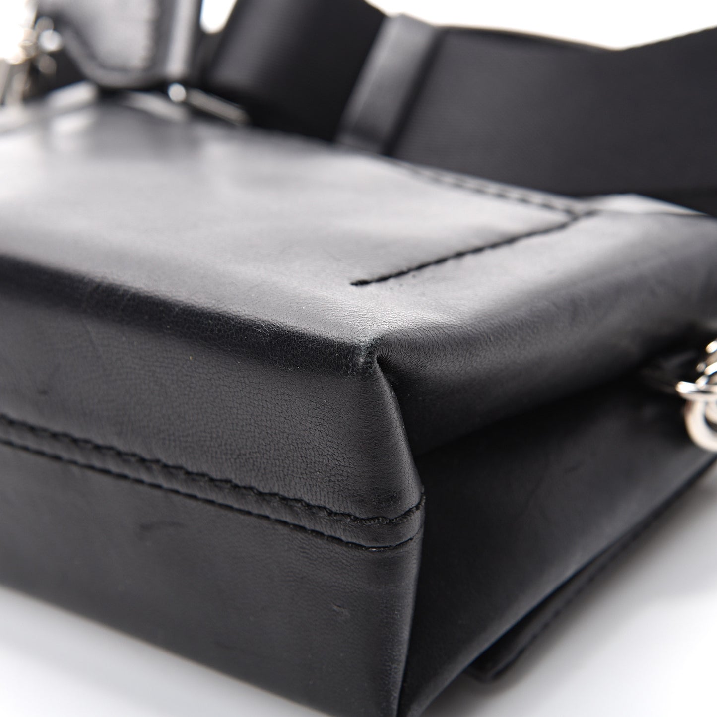 3.1 Lambskin Micro Alix Sport Bag Black