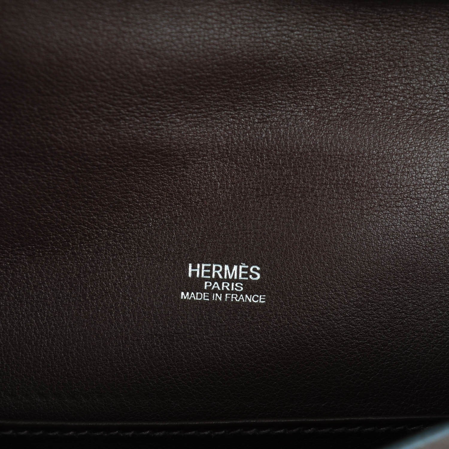 Hermes Swift Kelly Longue Pochette Chocolate 10 of 12