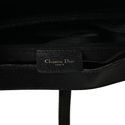 Christian Dior Calfskin Saddle Bag Black 6 of 17