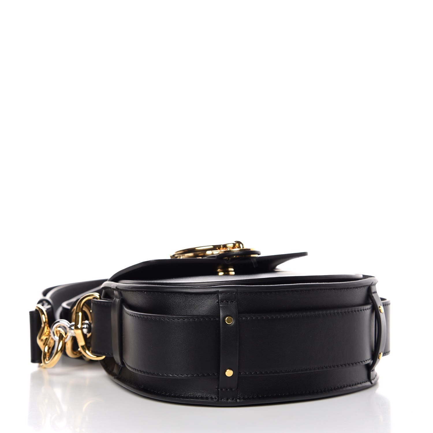 Chloe Calfskin Small Tess Bag Black 4 of 9