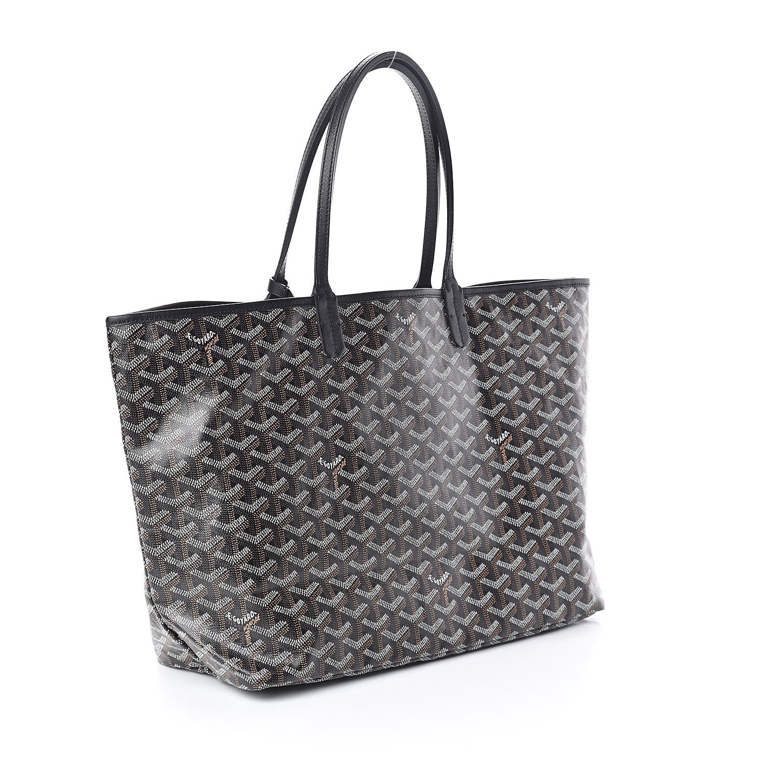 Goyard Goyardine Saint Louis PM Black 3 of 10