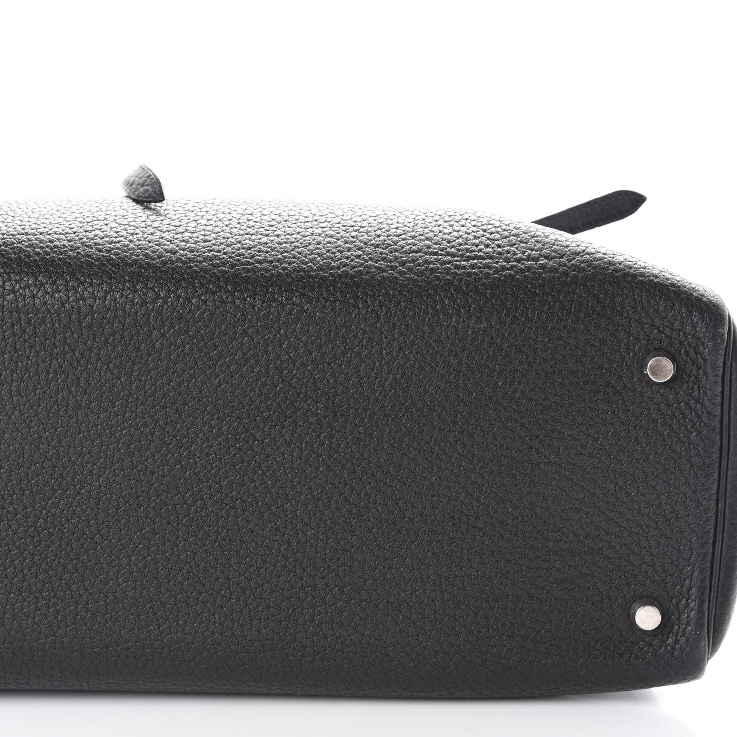 Hermes Taurillon Clemence Cabana Tote Black 13 of 13