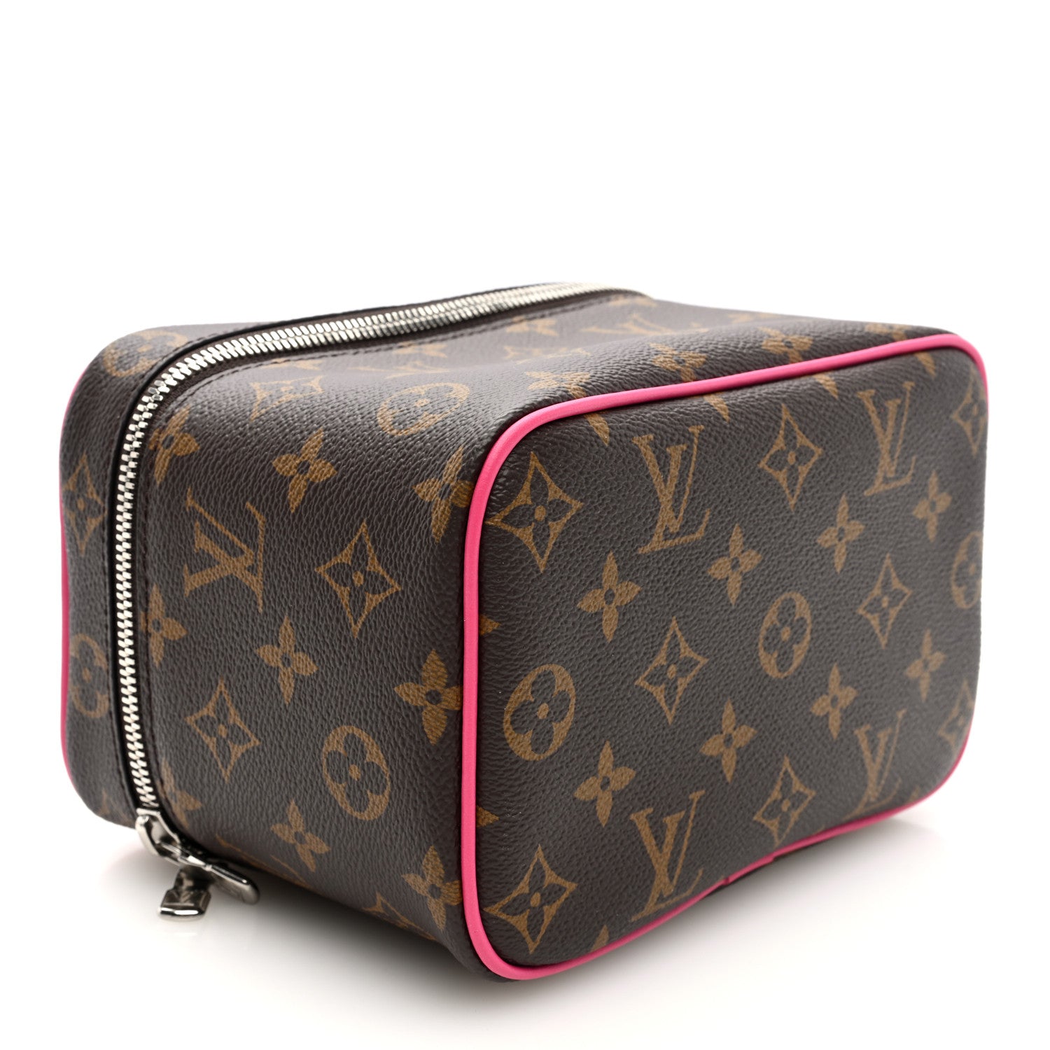 Louis Vuitton Monogram Macassar Nice Mini Pondichery Pink 4 of 6