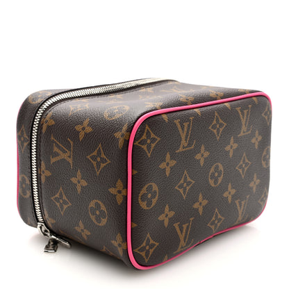 Louis Vuitton Monogram Macassar Nice Mini Pondichery Pink 4 of 6