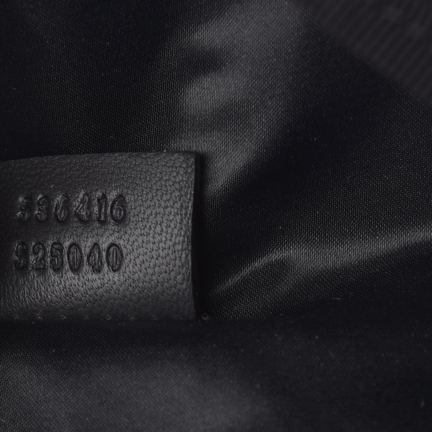X DAPPER DAN Calfskin Laminated Ayers GG Micro Monogram Belt Bag Black