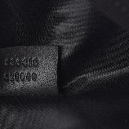 Gucci X DAPPER DAN Calfskin Laminated Ayers GG Micro Monogram Belt Bag Black 8 of 12