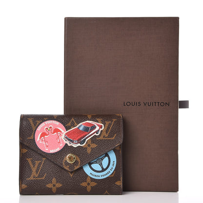 Louis Vuitton Monogram World Tour Victorine Wallet 8 of 8