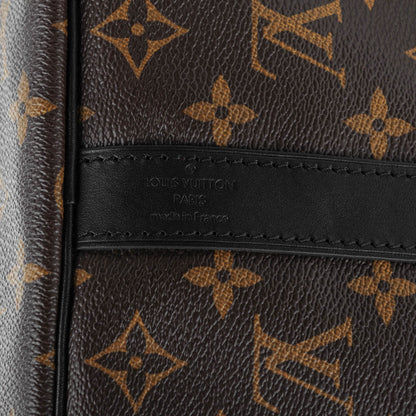 Louis Vuitton Monogram Macassar Keepall Bandouliere 45 5 of 8