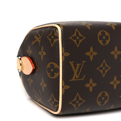 Louis Vuitton Monogram Speedy Bandouliere 20 Beige 8 of 10