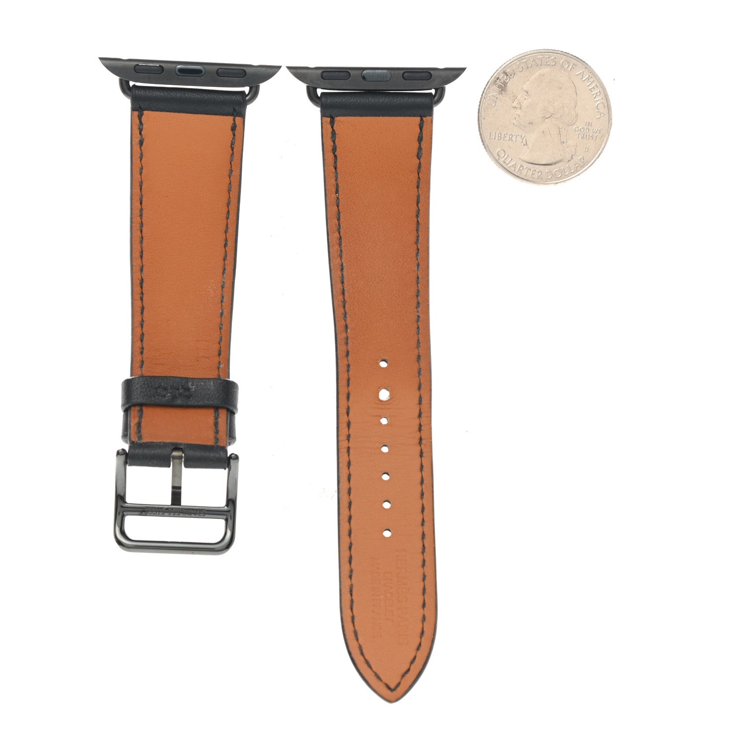 Hermes Swift 38mm Apple Watch Band Black 2 of 4