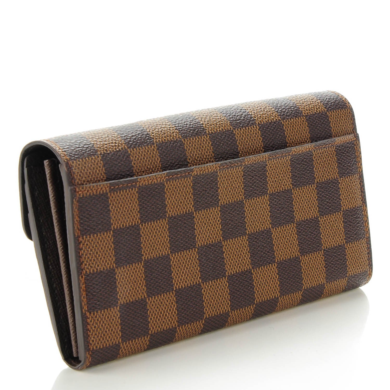 Louis Vuitton Damier Ebene Sarah Wallet NM 3 of 7