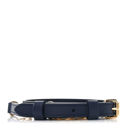 Louis Vuitton Metallic Empreinte Monogram Adjustable Shoulder Strap Navy Nacre 1 of 3